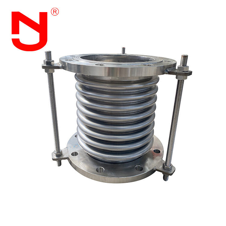 SS316 Metal Expansion Joint with High Temperature Resistance and Flange Standard DIN/ANSI/JIS/BS for Industrial Applications