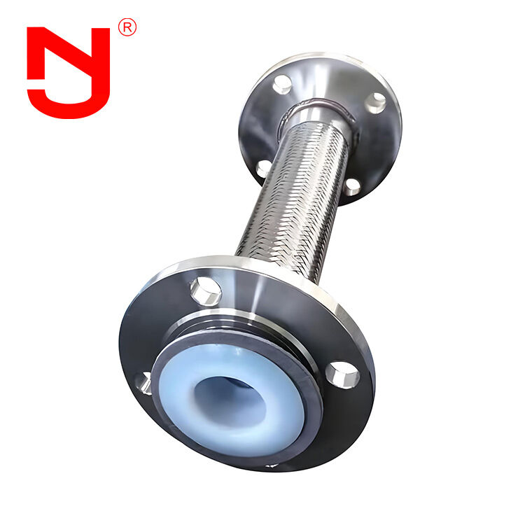 PTFE フレキシブルな鋼管 波紋金属ホース フレキシブルなガスホース